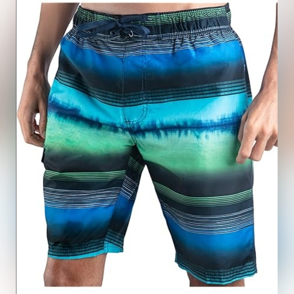 Kanu Surf Men's Barracuda Swim Trunks SIZE LARGE NWT - Picture 1 of 11